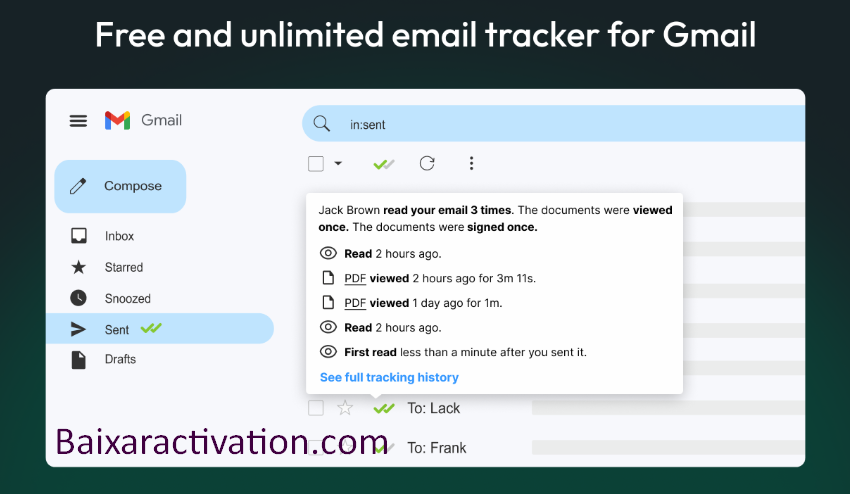 Mailtrack for Chrome Crackeado