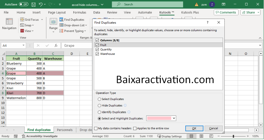 Kutools for Excel Crackedo